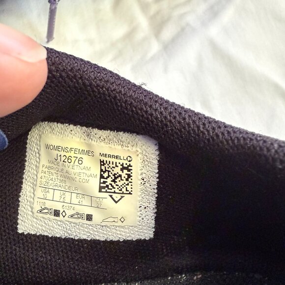 Merrell Vapor Glove 3 Barefoot Shoes Women's Size 10 Baja Blue Running J12676 - Picture 4 of 4